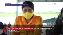 Momen Kocak Istri Andika PerkasaPura-pura jadi Pilot TNI AUSaatJajal Pesawat Tempur