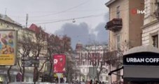 Rusya, Ukrayna'nın Lviv kentini vuruyor