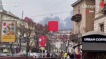Ukrayna’nın Lviv kentine saldırı gerçekleştirildi