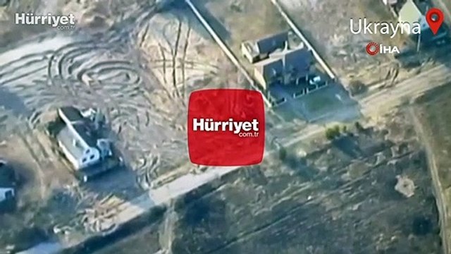 Ukrayna ordusu Rus tankını vurdu