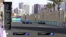 Formule 2 Jeddah 2022 Race 1 Restart Doohan Sargeant Big Crash