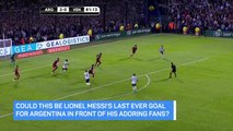 Messi's final home Argentina goal?