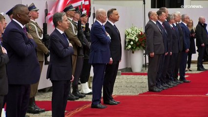 "Artikel 5 ist heilige Verpflichtung": Joe Biden versichert Polen Nato-Bündnistreue