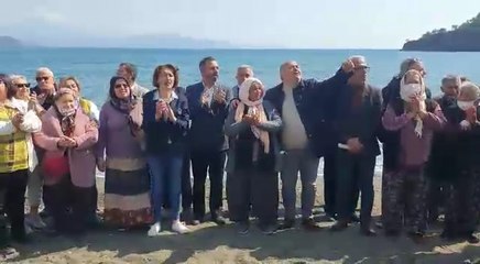 Muğla halkından özelleştirme protestosu: Halk plajını elimizden almayın