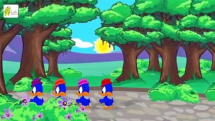 Five Little Ducks went out one Day - Kids Songs