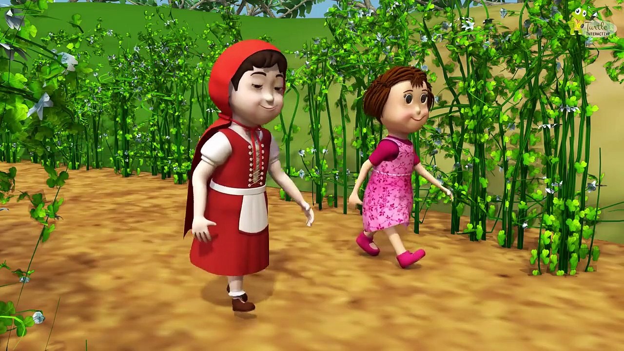 Little Red Riding Hood Full Story for Kids in 3D | Kids Fairy Tales