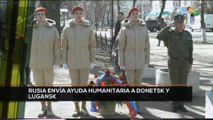 teleSUR Noticias 14:30 26-03: Rusia envía ayuda humanitaria a Donetsk y Lugansk