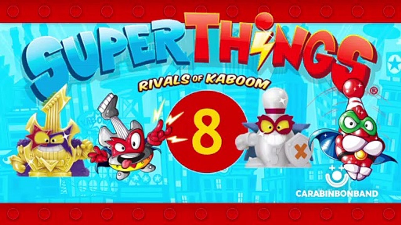 SUPERZINGS SERIE 8 - Objetos repetidos Parte 2 - By CARA BIN BON BAND