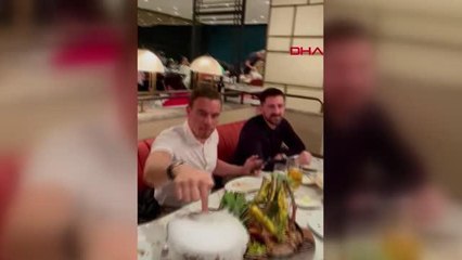 SPOR Beşiktaş'ın yeni hocası Valerien Ismael Türk lezzetlerini tattı