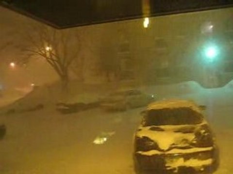 tempête de neige à Trois-Rivières