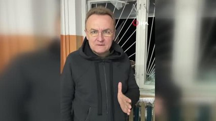 Lviv Belediye Başkanı Sadoviy: "Saldırıda, bölgede bulunan bir okul binası zarar gördü"