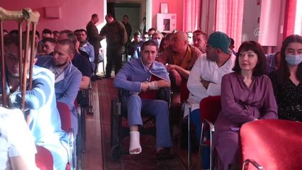 Rus askerleri ve sağlık çalışanları için konser verildi