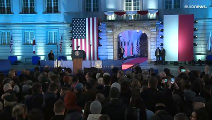 Байден не сдаст "ни дюйма" территории НАТО: варшавская речь президента США