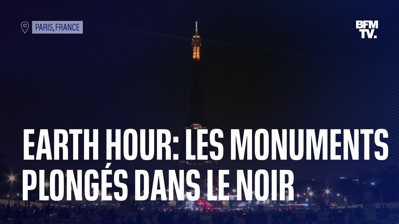 "Earth hour » : les monuments du monde entier plongés dans le noir