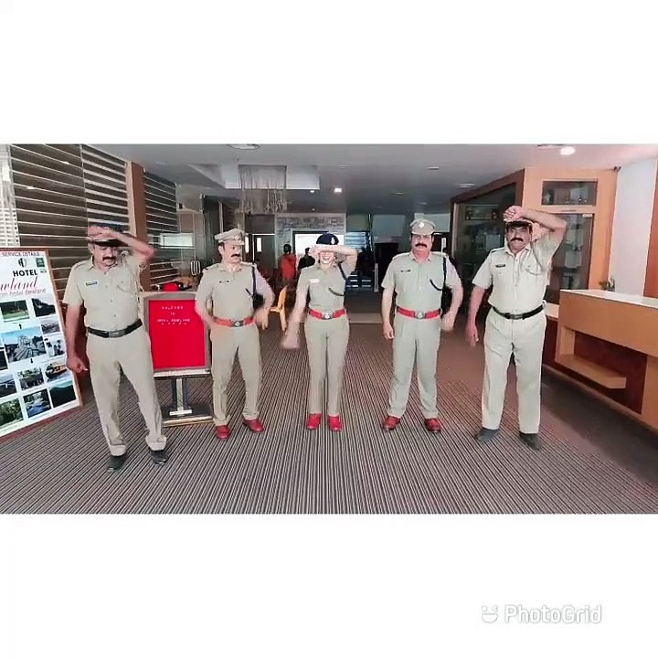 Kerala Cops on Kachcha Badam