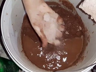 Earthy Red Dirt Sand Cement Water Crumble Cr: Sash World❤