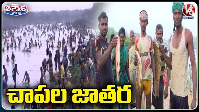 Huge Public Participate In Traditional Fishing Festival Celebrations at Thiruvathavur _ Tamil Nadu