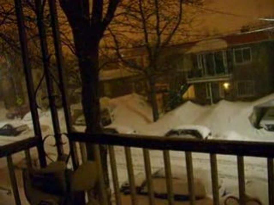 Nieve en Rosemont