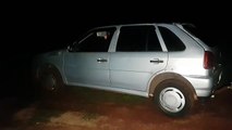 Veículo Gol tomado em assalto é encontrado abandonado no Angra dos Reis