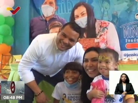 Gobierno de Falcón organizó actividades recreativas para los niños y niñas en condiciones especiales