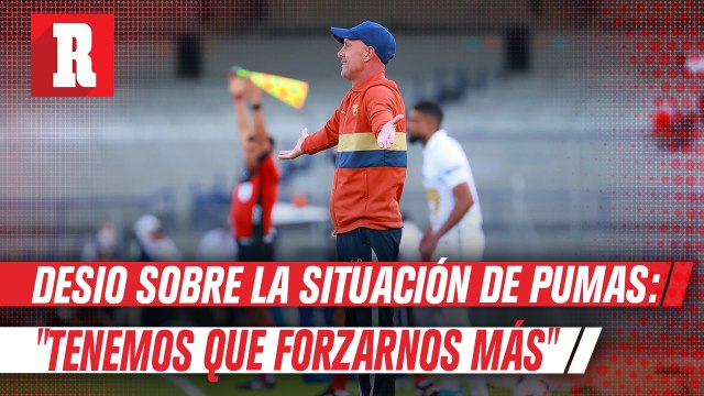Los Pumas no levantan y Hermes Desio, Auxuliar Técnico, dice ser consiente de la situación