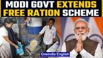 Modi government extends free ration scheme by six months, to cost 80,000 crore | Oneindia News