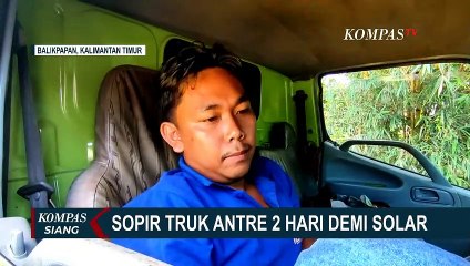 Solar Langka, Sopir Truk Antre Dua Hari di SPBU