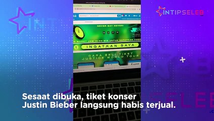 Begini Cara Dapat Tiket Justin Bieber yang Fully Booked