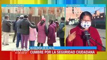 Alcaldesa Copa sobre la inseguridad en El Alto: 'Tenemos módulos pero no policías'