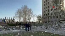 Rusya, Mıkolayiv'de bir yerel yönetim binasını vurdu