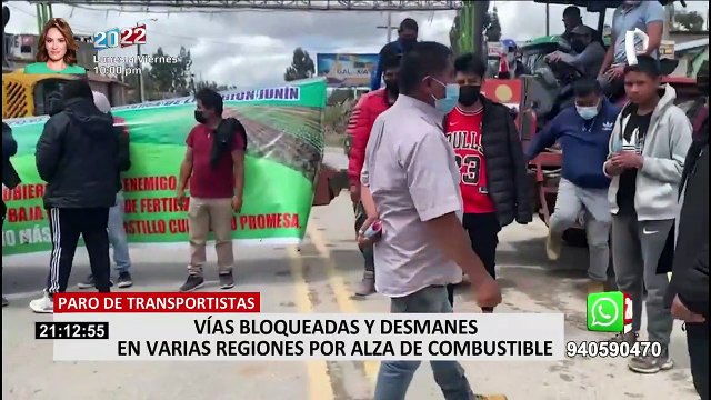 Así se desarrolló el primer día de paro de transportistas de Carga Pesada