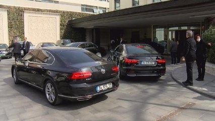 Rusya ve Ukrayna heyeti Dolmabahçe'den ayrıldı