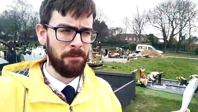 Willy Collins’ widow has said there will be ‘war’ if her husband’s 37-tonne headstone in Sheffield is damaged or pulled down.