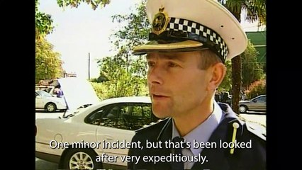 2000: Prince Philip Hit By Tomato on Aussie Walkabout