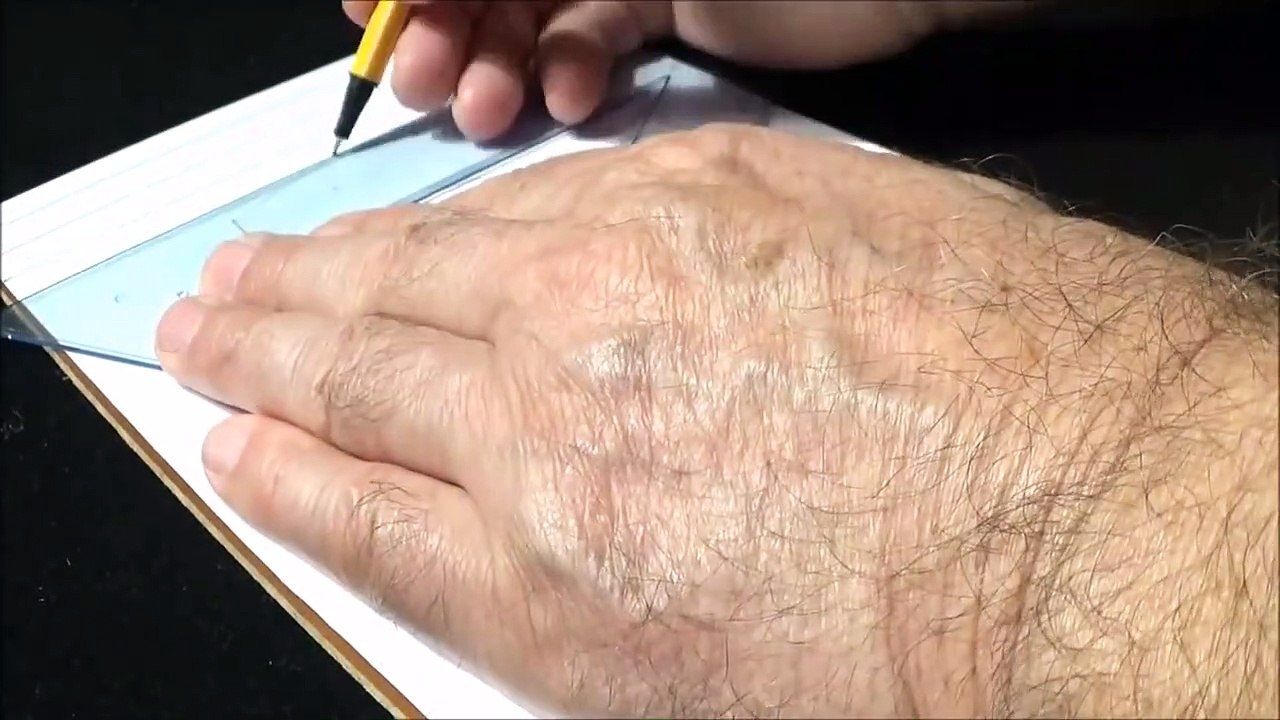 Drawing Letter little a Hole Illusion - 3D Trick Art on Line Paper with Pencil - Vamos