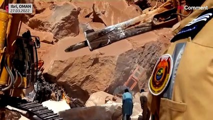 Deadly rockslides in Oman: at least six workers were killed