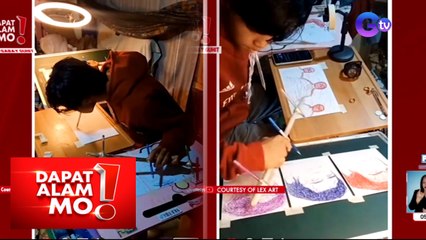 Dapat Alam Mo!: 11 portraits, kayang iguhit nang sabay-sabay ng isang artist!