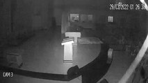 Câmera de segurança flagra homem furto em Igreja Católica de Mariluz