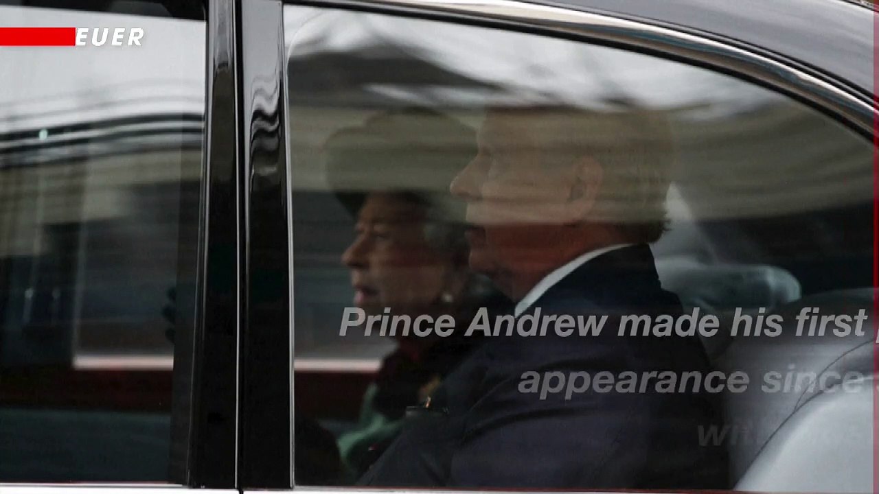 Prince Andrew Escorts Mother Queen Elizabeth in First Public Appearance Since Settling With Epstein Accuser