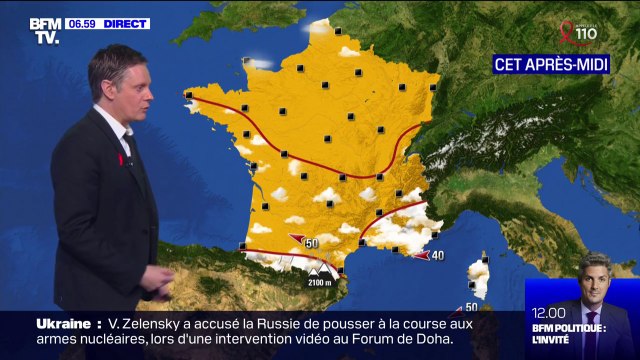 Ce dimanche sera très ensoleillé, malgré quelques nuages dans le sud de la France