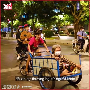 Cô bé 8 tuổi chờ bà đi nhặt ve chai: ngày được 100k, không dám xa vì bà bệnh tim