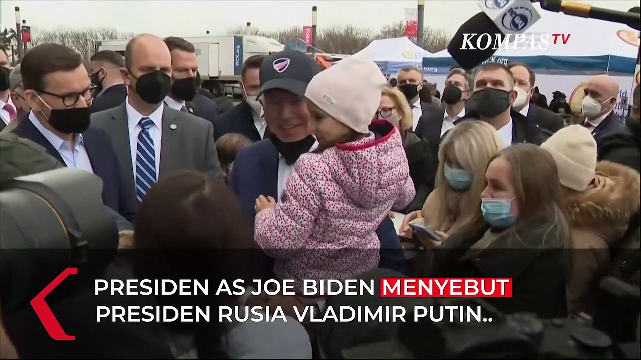 Joe Biden Sebut Presiden Rusia Vladimir Putin Tukang Daging