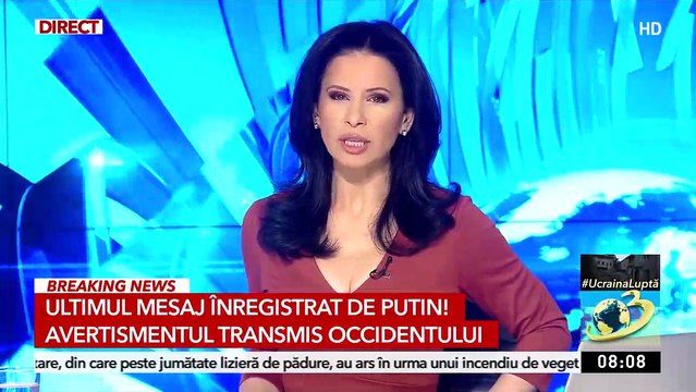 Ultimul mesaj transmis de Vladimir Putin. Avertismentul transmis occidentului