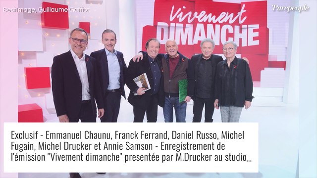 Vivement Dimanche : Michel Fugain et sa femme Sanda complices face à Michel Drucker