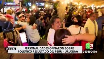 Famosos y futbolistas reaccionaron tras polémica en el Perú-Uruguay