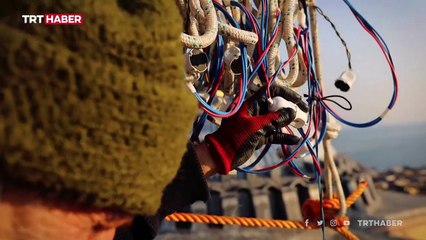 Ayasofya Camii mahya ile taçlandırıldı