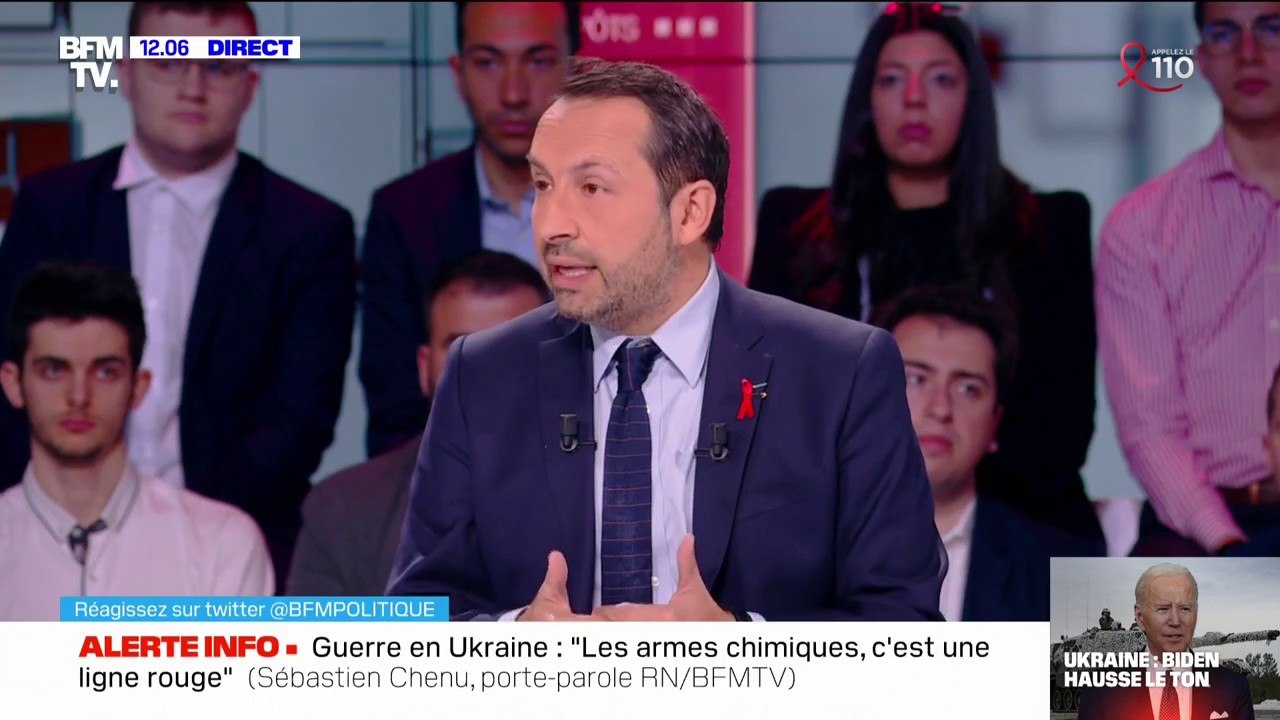 Guerre en Ukraine: Sébastien Chenu affirme que "les armes chimiques, c'est une ligne rouge"