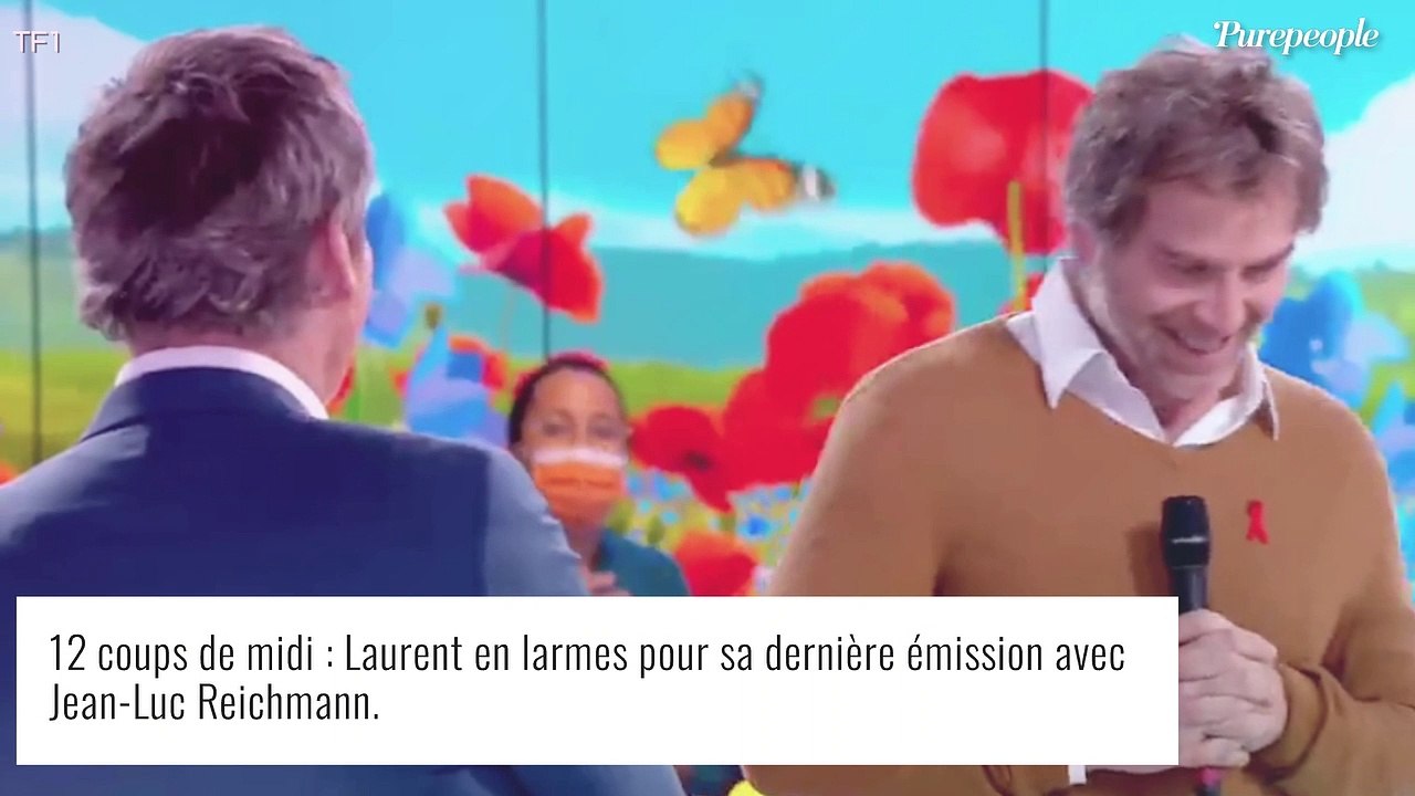 12 Coups de midi : Bouleversé et "très ému", Laurent fond en larmes face à Jean-Luc Reichmann