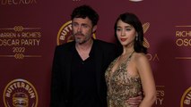 Casey Affleck and Caylee Cowan attend Darren Dzienciol and Richie Akiva’s Oscar Party 2022 red carpet event