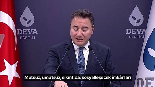 Babacan'dan Dünya Tiyatrolar Günü mesajı: Hükümet, bu temel anayasal görevi dahi yerine getiremedi
